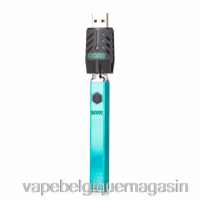 Vape Belgique Ooze Quad Flex Temp 500mah Batterie Bleu Arctique